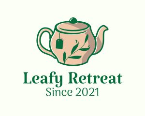 Herbal Tea Teapot logo design