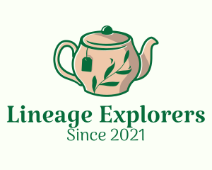 Herbal Tea Teapot logo design