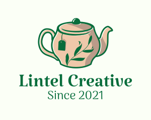 Herbal Tea Teapot logo design