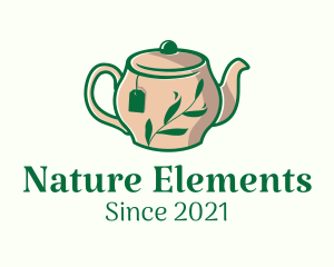 Herbal Tea Teapot logo design