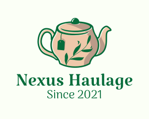 Herbal Tea Teapot logo design