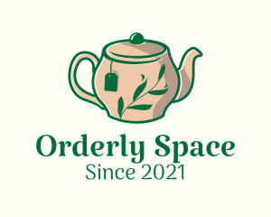 Herbal Tea Teapot logo design