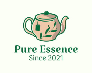 Herbal Tea Teapot logo design