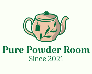 Herbal Tea Teapot logo design