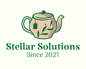 Herbal Tea Teapot logo design