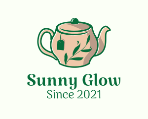 Herbal Tea Teapot logo design