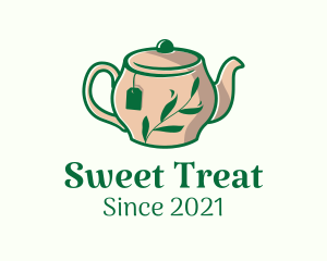 Herbal Tea Teapot logo design