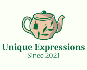 Herbal Tea Teapot logo design