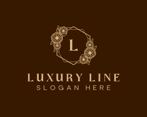 Luxury Floral Boutique logo design