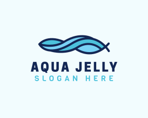 Aqua Wave Water logo design