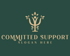 Support Group Psychologist logo design