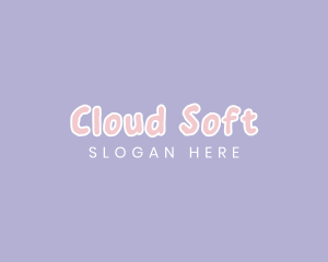 Cute Pastel Wordmark logo design