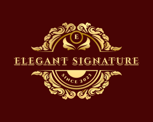 Luxury Deluxe Ornament logo design