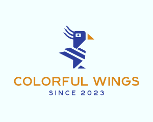 Hyacinth Macaw Bird logo