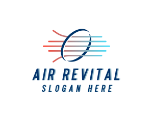 Wind Air Ventilation logo design