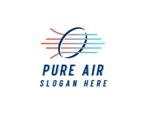 Wind Air Ventilation logo design