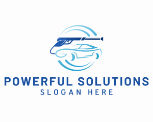 Vehicle Pressure Wash logo design