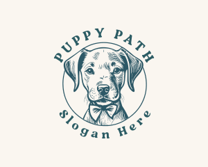 Dog Vintage Puppy logo design