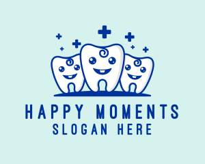 Happy Teeth Dental  logo design