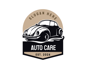 Retro Car Dealership logo design