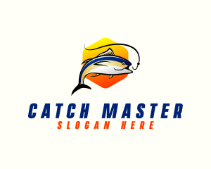 Marine Tuna Fish  logo design