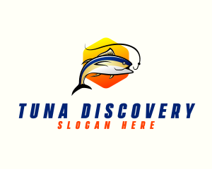 Marine Tuna Fish  logo design