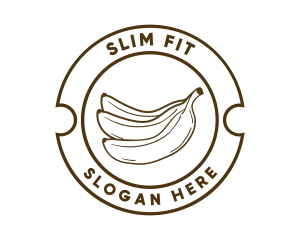 Healthy Banana Fruit logo