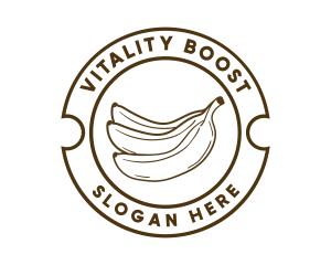 Healthy Banana Fruit logo