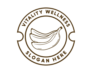 Healthy Banana Fruit logo