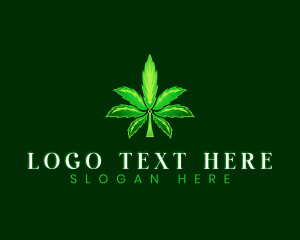 Cannabis Medical Leaf logo