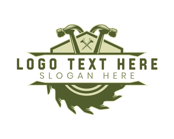 Woodworking logo example 4