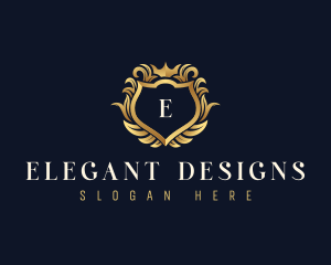 Luxury Royal Crest logo design