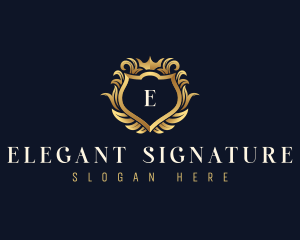 Luxury Royal Crest logo design