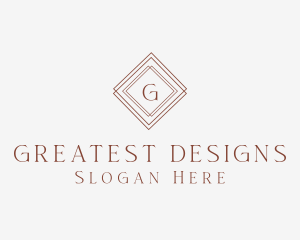 Interior Design Flooring logo design