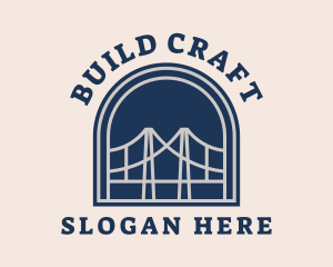 Steel Road Bridge logo design