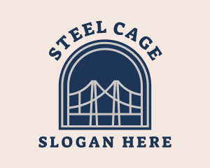 Steel Road Bridge logo design