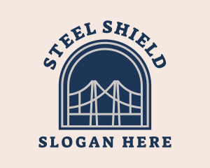 Steel Road Bridge logo design