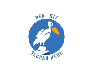 Pelican Bird Wildlife logo
