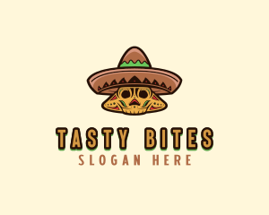 Mexican Nacho Skull logo