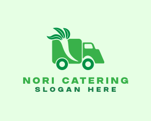 Vegan Food Truck logo design