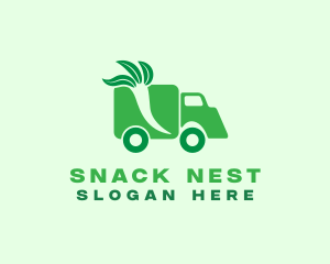 Vegan Food Truck logo design