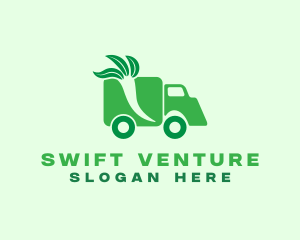 Vegan Food Truck logo design