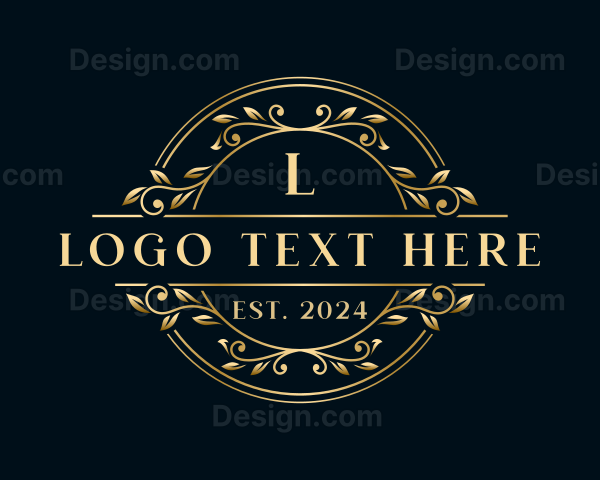 Floral Luxury Vines Logo