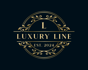 Floral Luxury Vines logo design