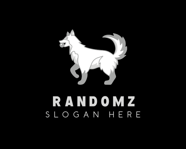 Doggo logo example 2