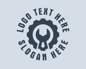 Gear Wrench Mechanic Badge logo