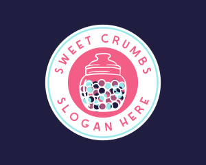 Sweet Candy Jar logo design