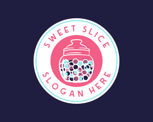 Sweet Candy Jar logo design