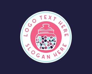 Sugar - Sweet Candy Jar logo design