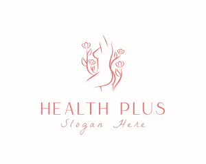 Floral Female Body logo